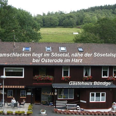Gaestehaus Buendge Kamschlacken Εξωτερικό φωτογραφία