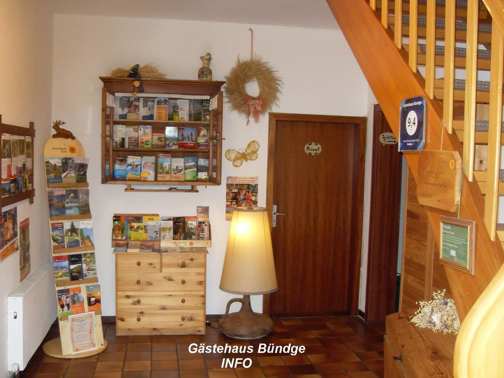Gaestehaus Buendge Kamschlacken Εξωτερικό φωτογραφία