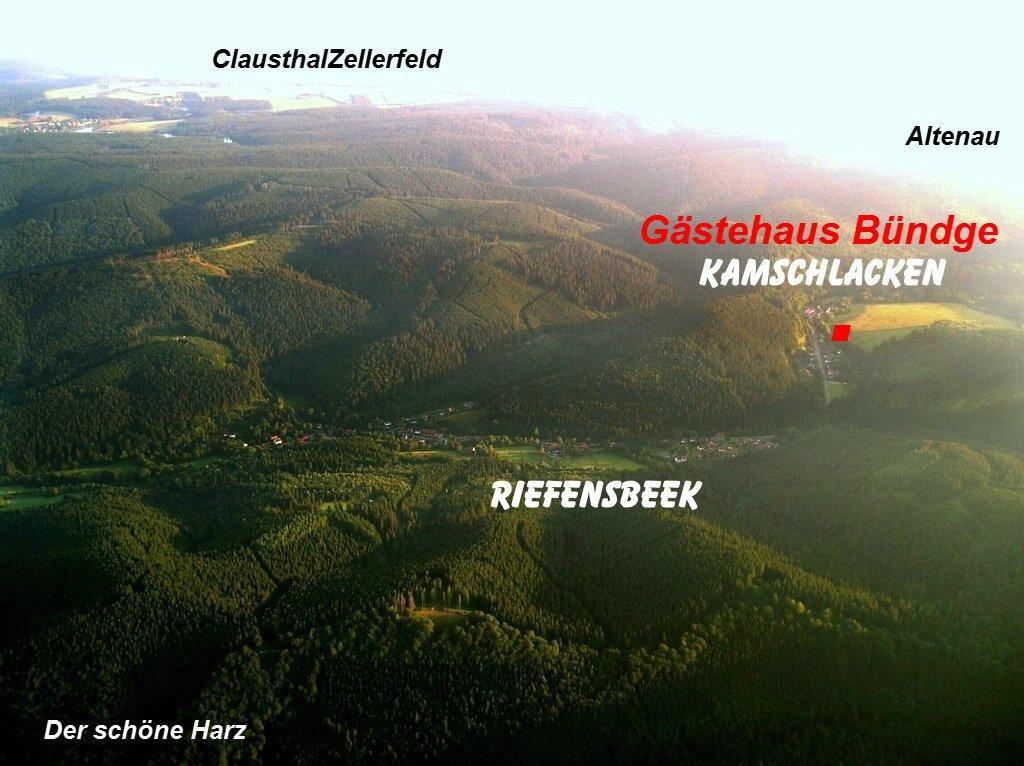 Gaestehaus Buendge Kamschlacken Εξωτερικό φωτογραφία